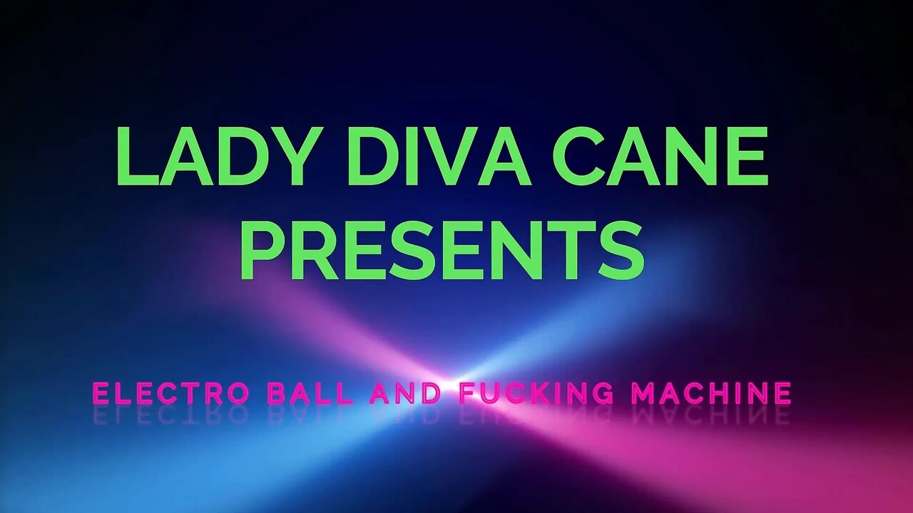 Male slave endures paddled ass and shocked balls in The Dungeon of Lady Diva Cane
