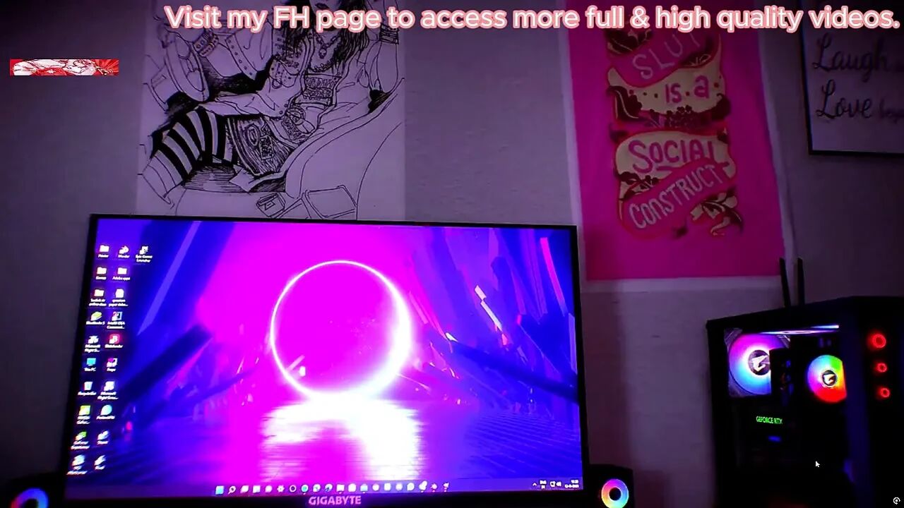 Turntable Girl with a Dangerous Look- 3D Animation Hentai