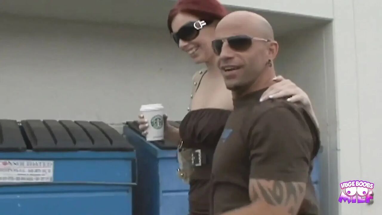 Redhead Stunner Has a Busy Husband so She Fucks the First Guy Who Approaches Her.