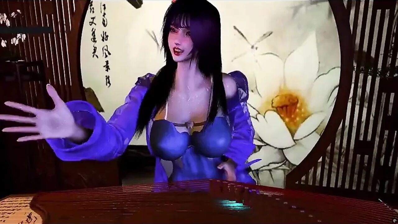 The Seductive Goddess of Virtual Flames - 3D Animation Hentai