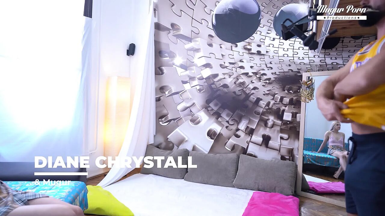 Behind The Scenes Of Big Booty Diane Chrystall fucks in VR