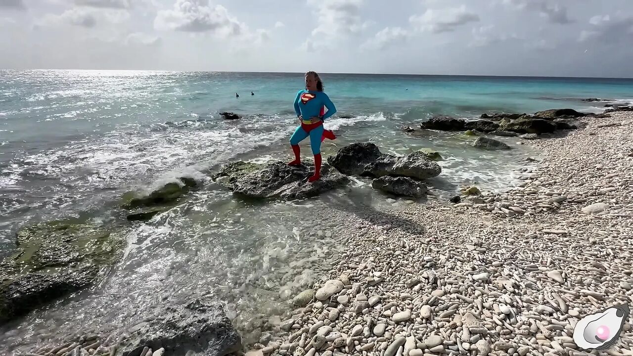 Supergirl Meets the Horniest Octopus in Bonaire