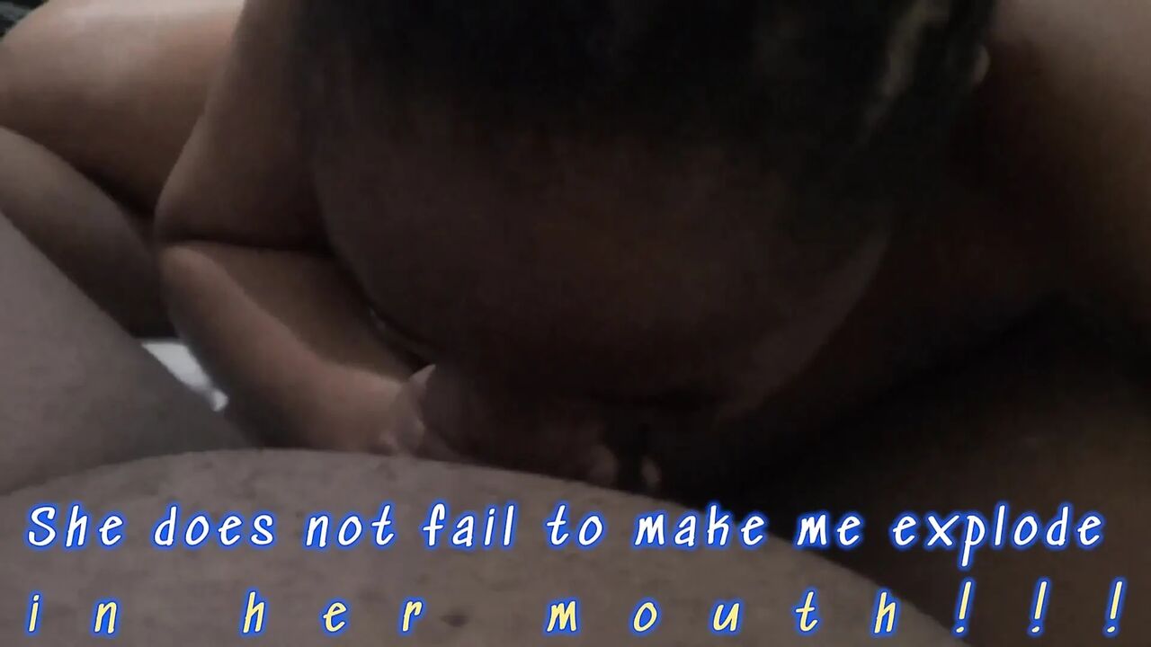 Exploding a Huge Nut in Her Mouth