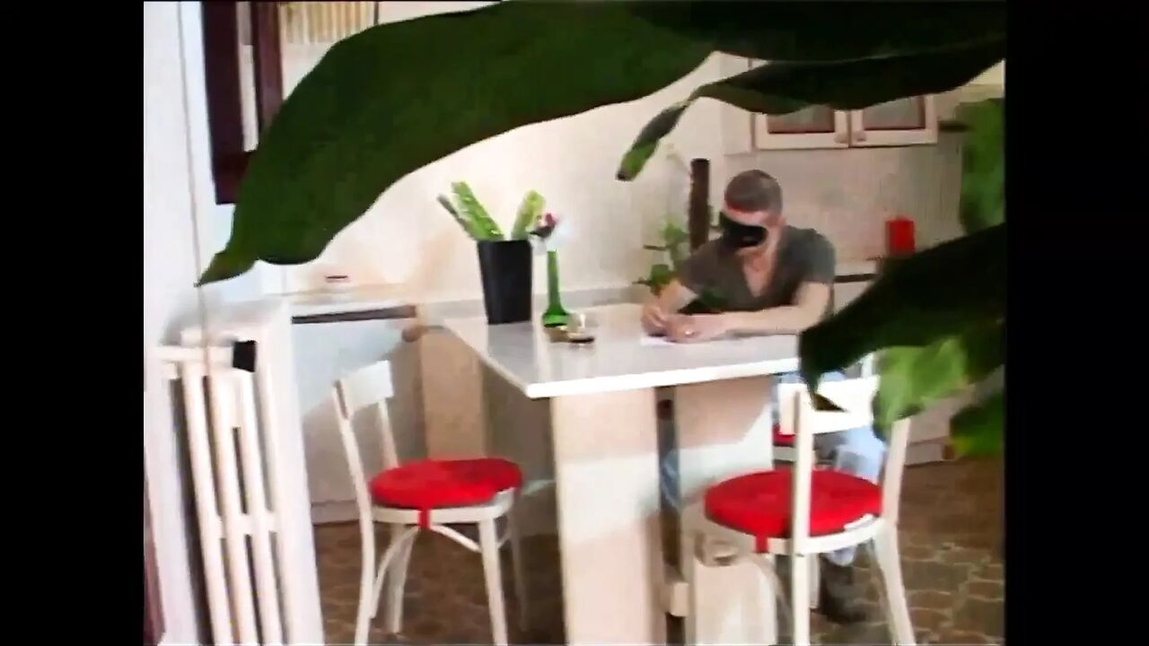 Wonderful Masked Teen with Nice Tits Fucked and Cummed on Pussy by Sinful Married Man