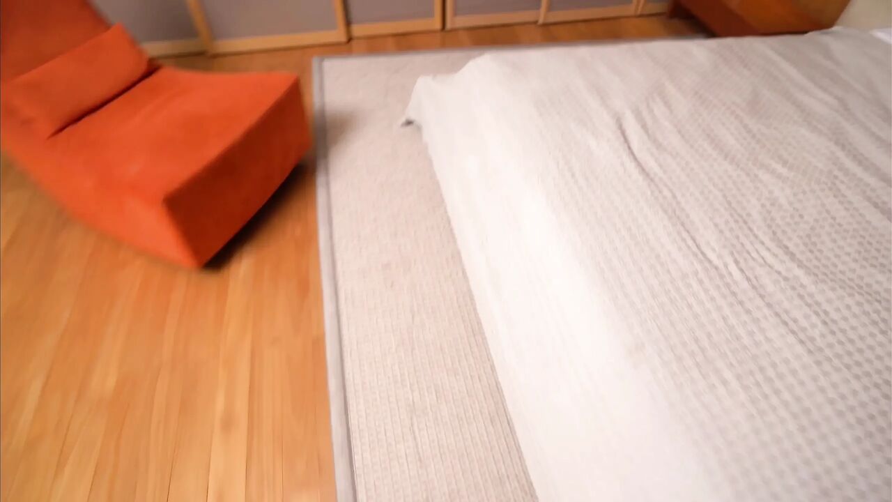 Horny Neighbors Sucking My Dick Like Crazy! Caught Them Kissing at My Bedroom!