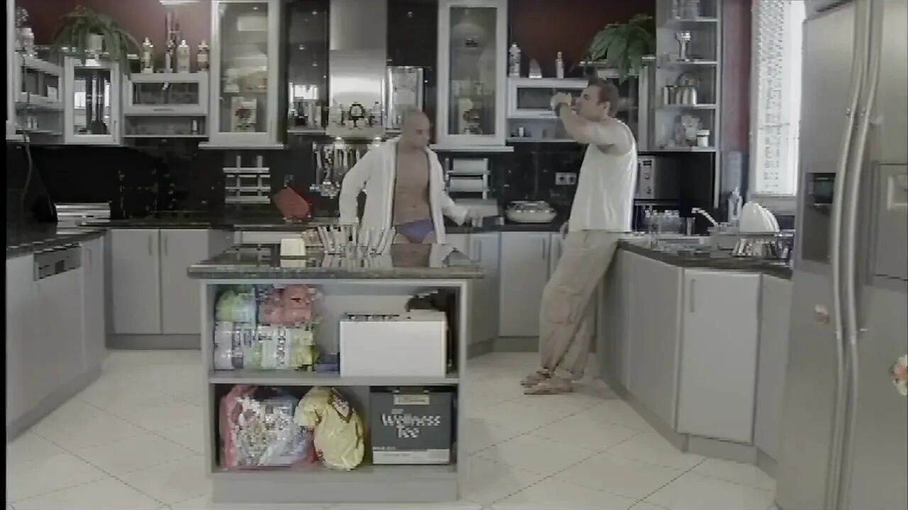 Stepmom Has Breakfast with Stepsons Cocks