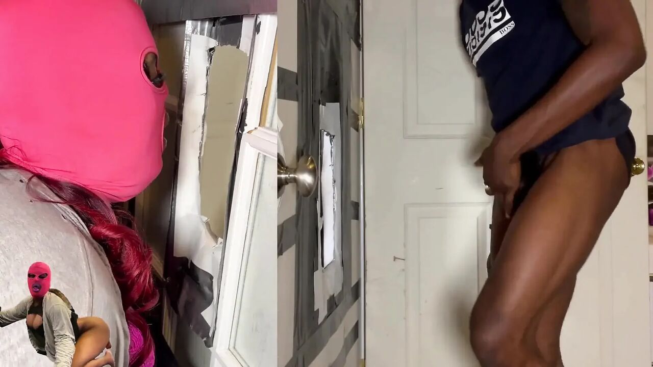 Dripdrop Brianna Sucks Him off at the Gloyhole!
