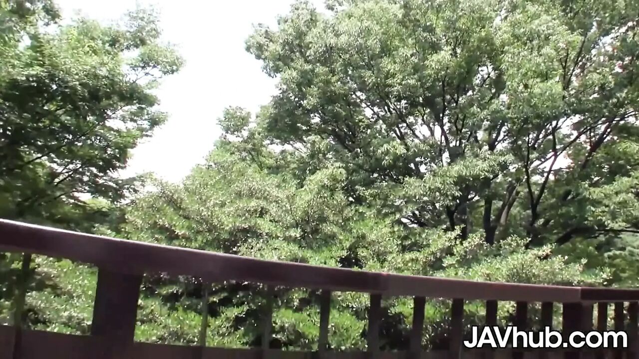 Rina Shirakawa Flashes her Body and Fucks After Park Orgasm