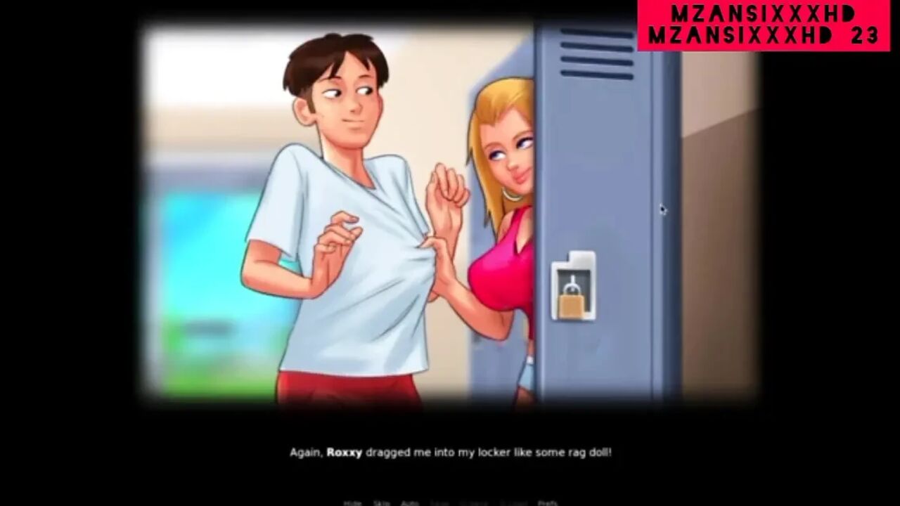 Blonde Get Some Bog White Cock!!! Backshots, Doggy, Sex (Summertime Saga Gameplay)