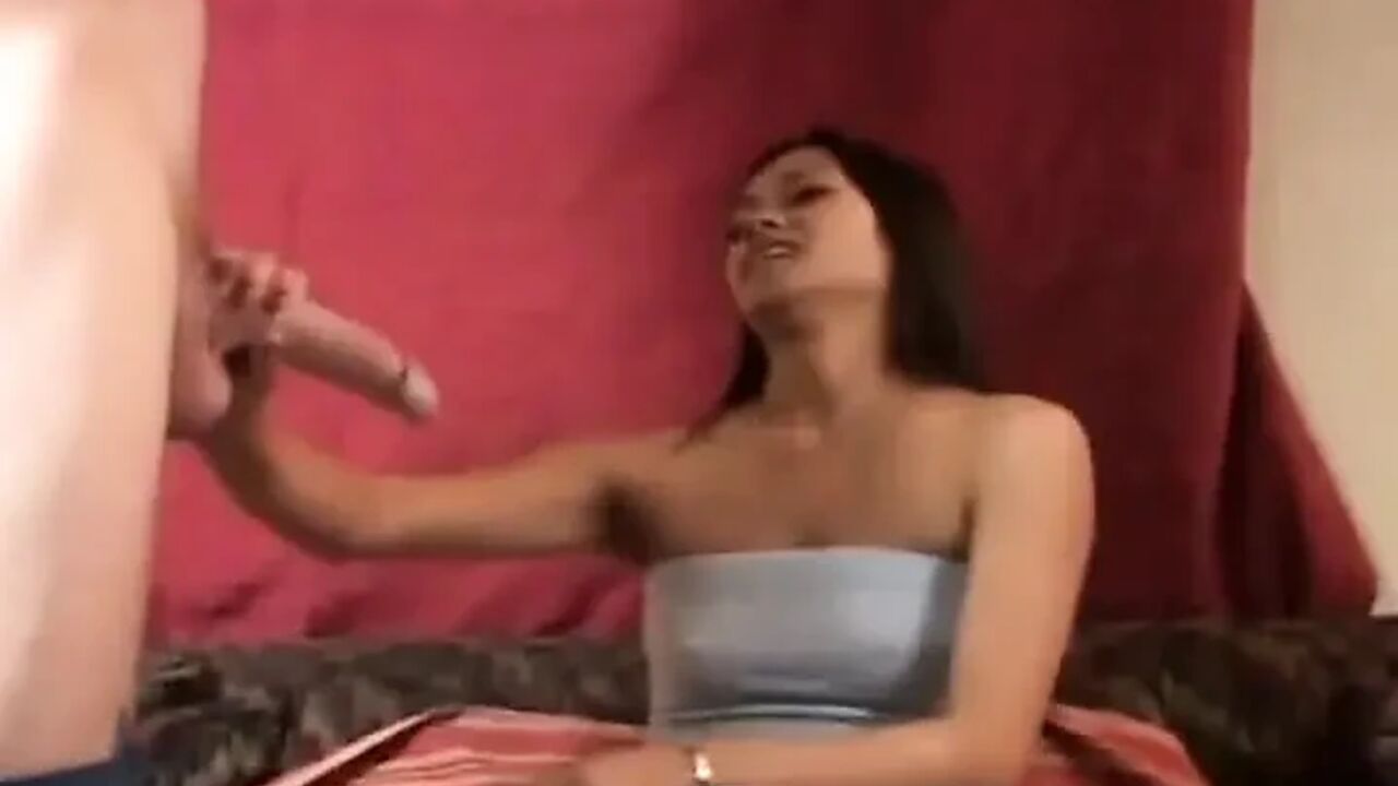 Sexy Asian Babe Gets Her Tight Ass Fucked and Filled with Cum