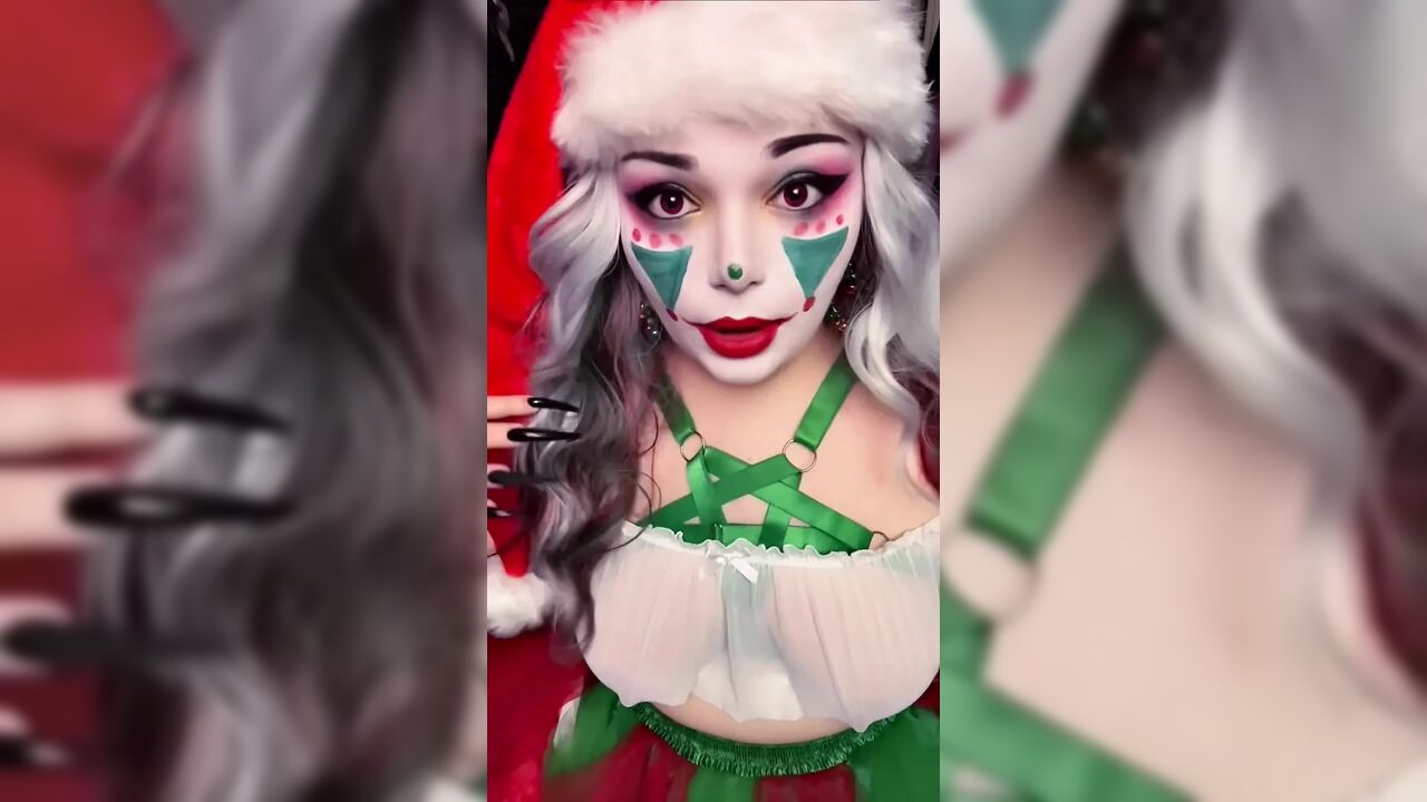 Facials and Breeding for the Christmas Clown