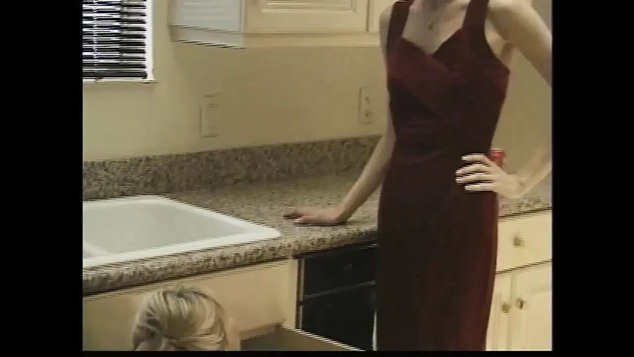 Two Amazing Lesbian Housewives MILFs Lick and Masturbate Pussy with Dildo