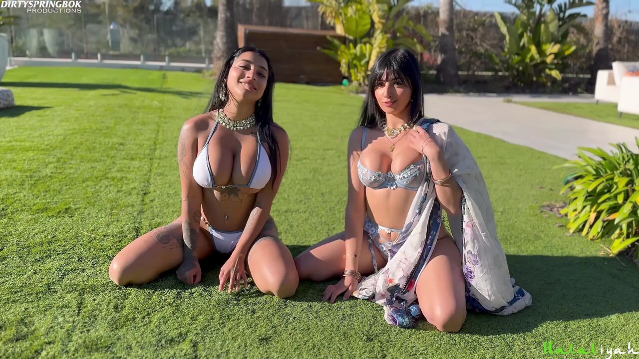 2 Horny Desi Babes Celebrate Eid Outdoors