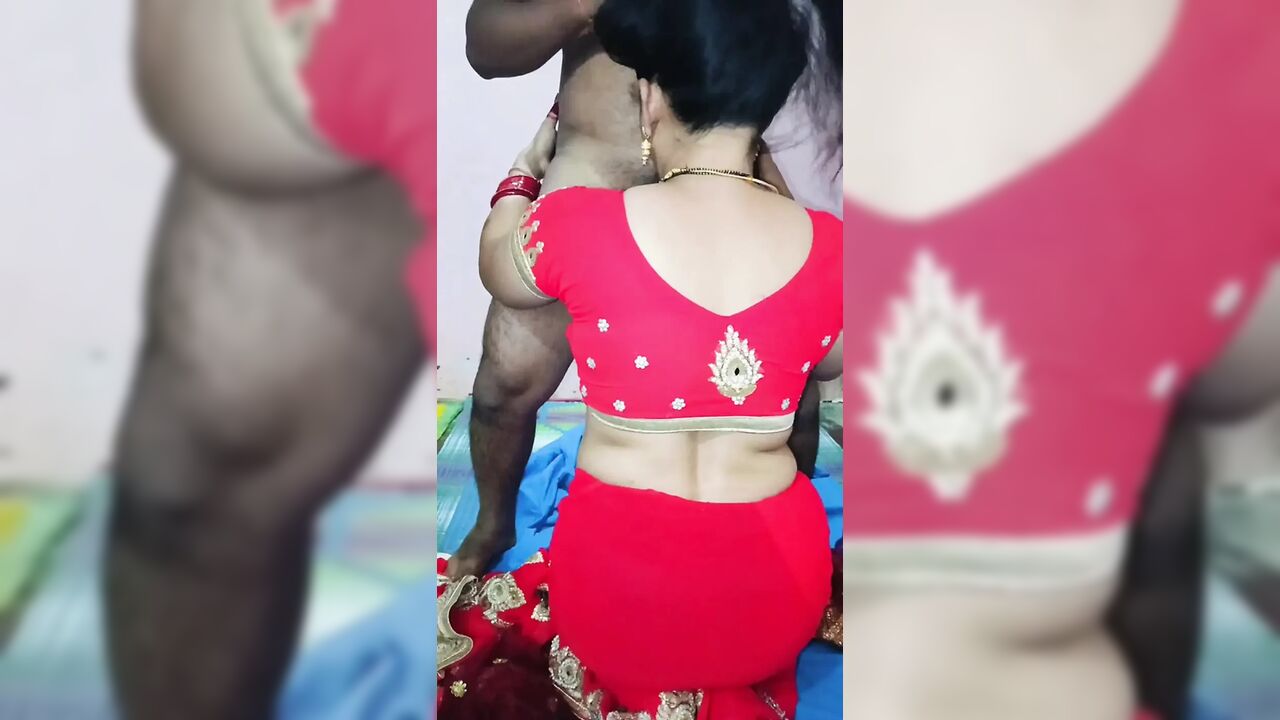 Lal saree bhabhi ki mast Chudae ki Part 1