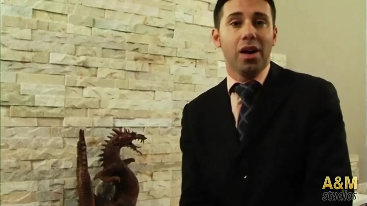 A mature woman fucks an insurance seller in her house