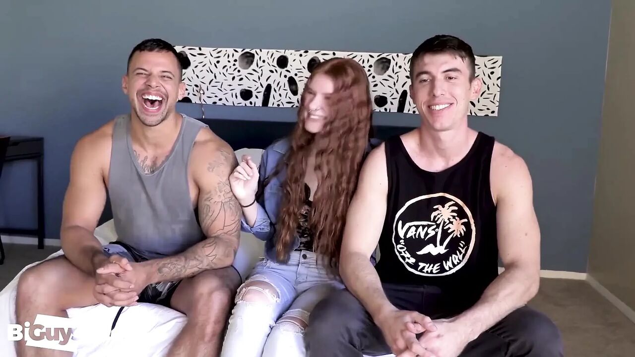 Real Life Couple Try Bi-sex with Latino King