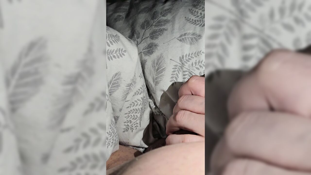 Step Mom helps injured and frustrated step son by handjob his dick