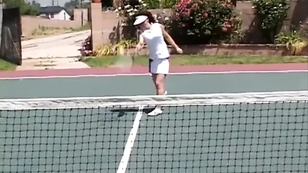 Pussy fucking pussy licking after tennis party