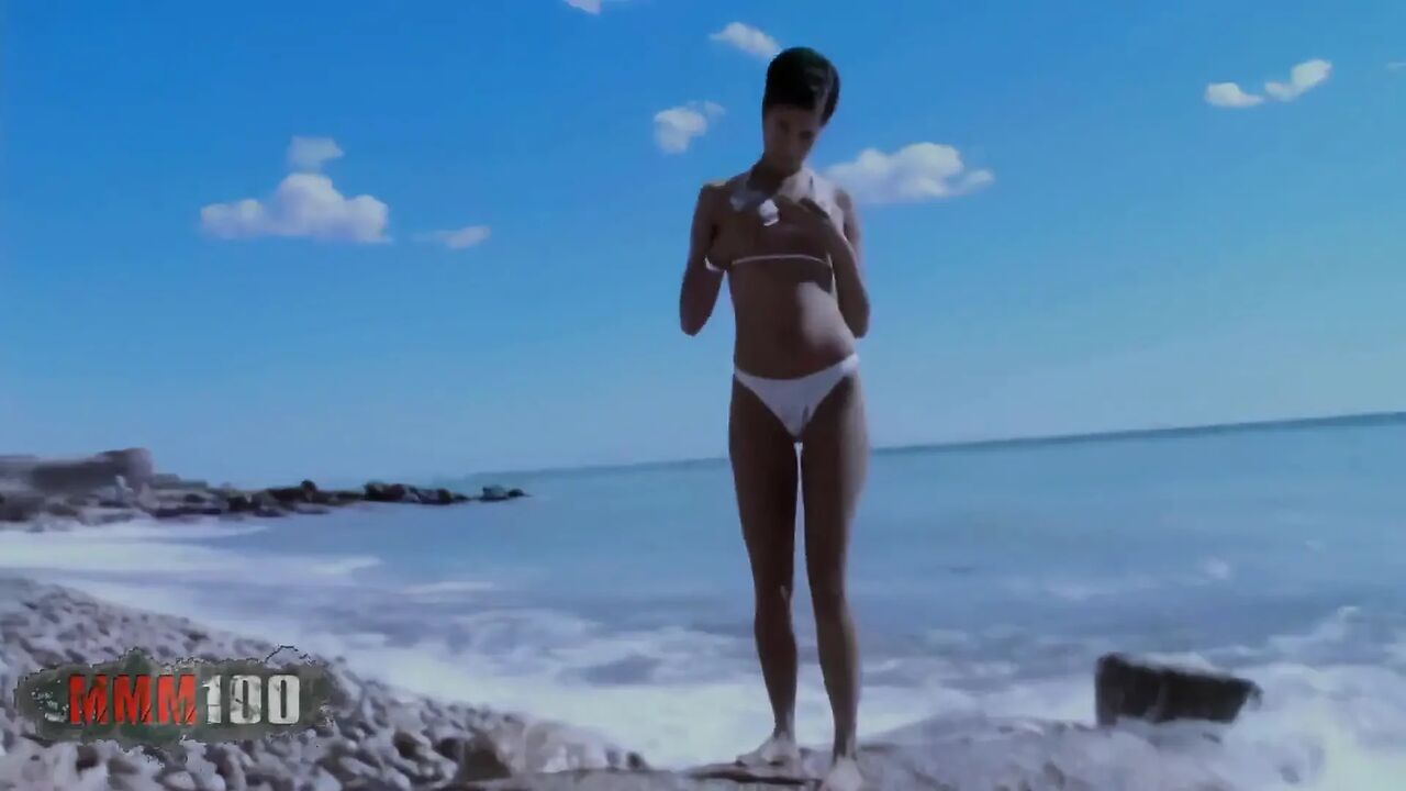 Canele: Arabian Removing Her Clothes by the Beach