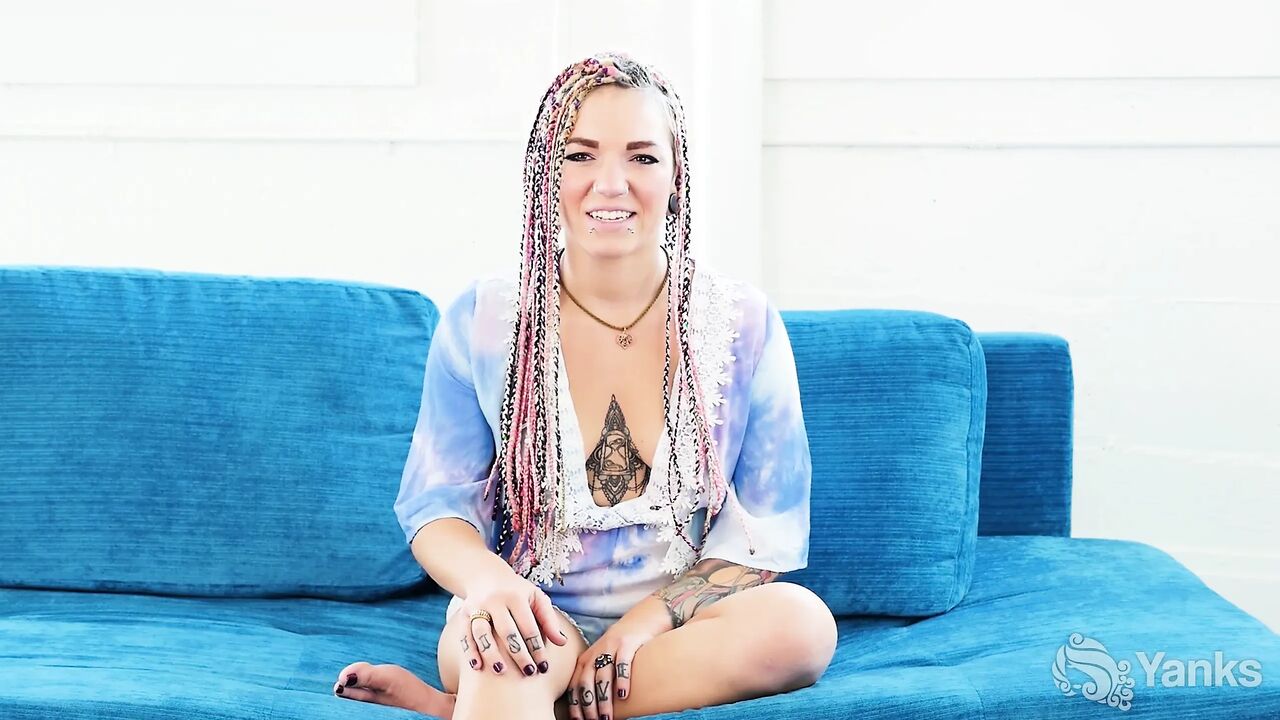 Pixie Lehaj Oils up Her Pussy
