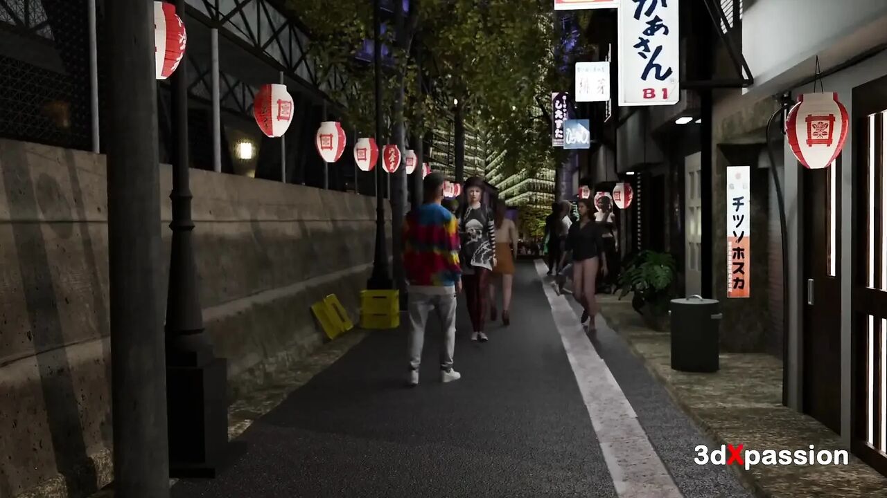 Welcome to Nexus-3: Tokyo Mode - Neon Nights with Chieko - Blowjob, Cowgirl, Assfuck & Cumshots