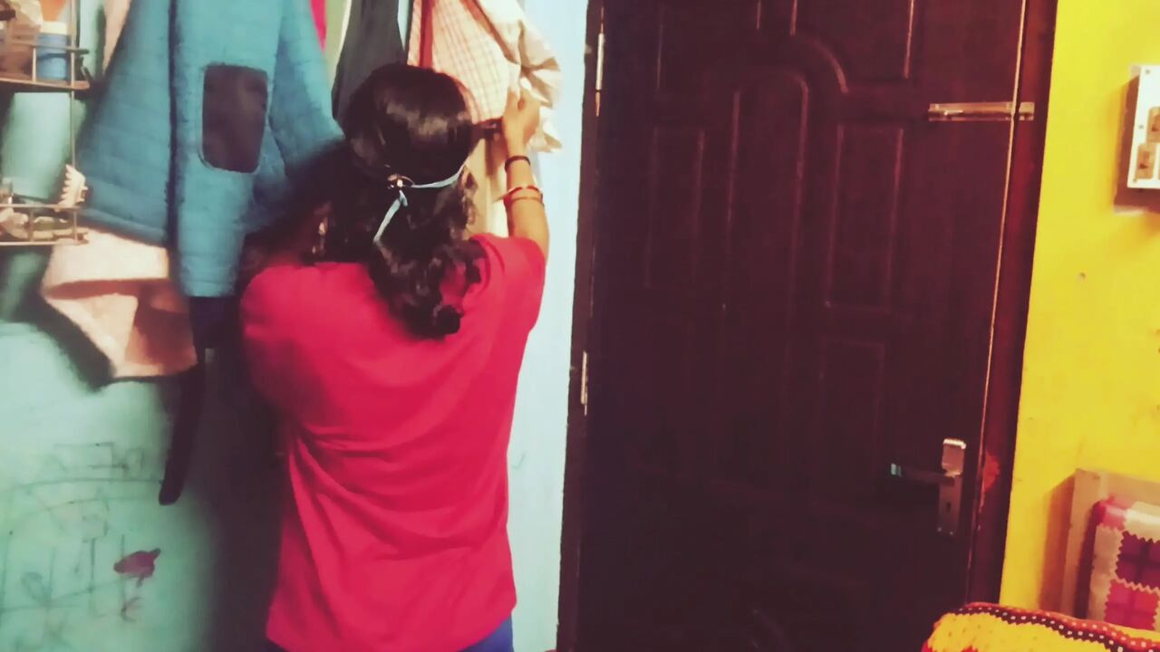 Playing with wife simran