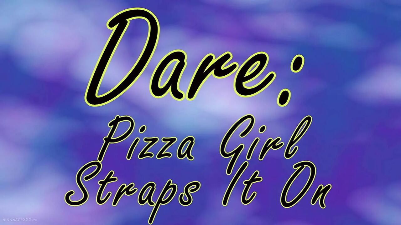 Dare Pizza Girl Straps It on Featuring Sinn Sage, Cherie Deville