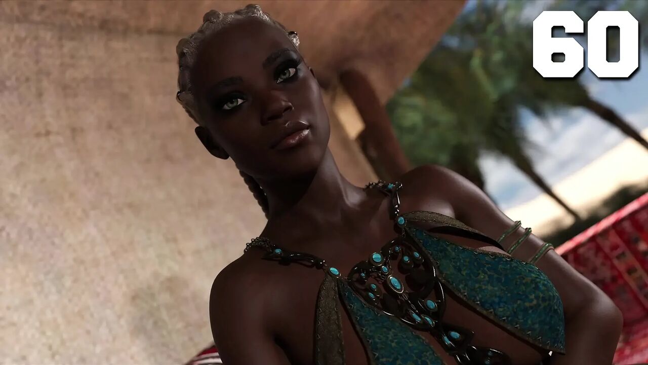 The Lust City 60 - Black Goddess Wants My White Cock