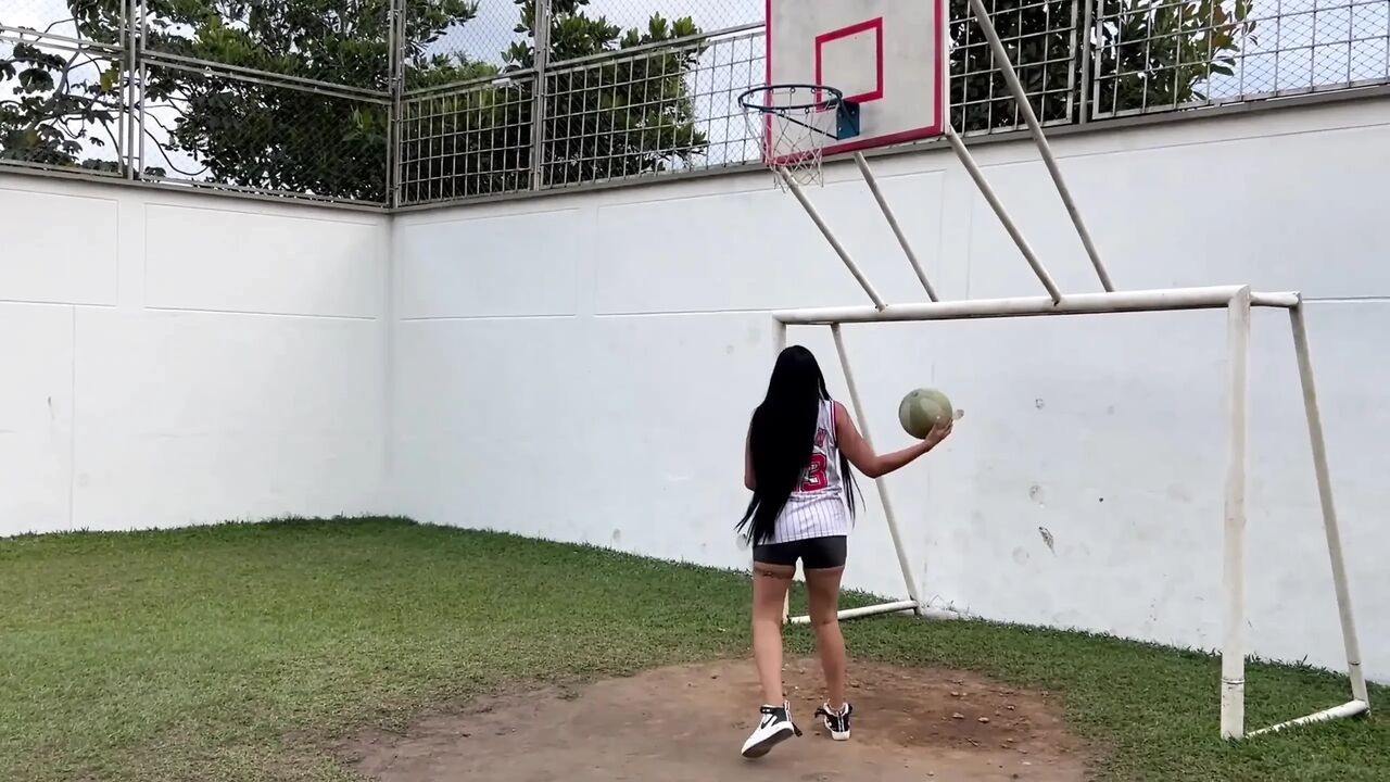 I Lose Bet on Basketball Game and I Have to Give My Pussy Tight and Juicy