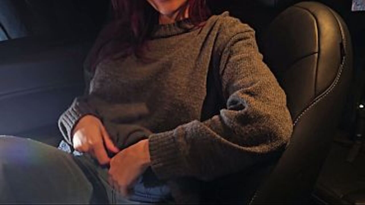 My sister-in-law surprises me in the car and takes off my condom.