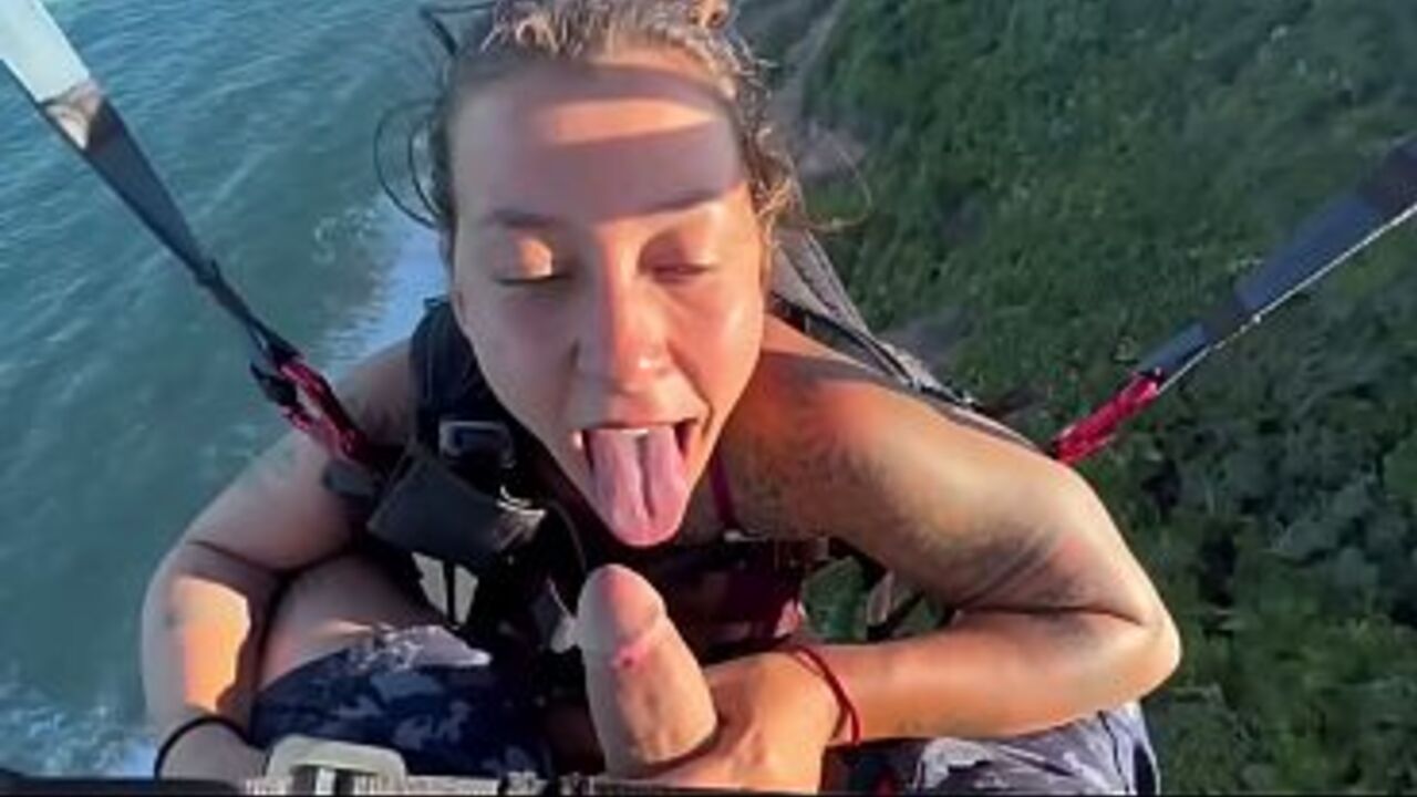 SEX AT HIGH ELEVENTS HAVING SEX ON A PARAGLIDER