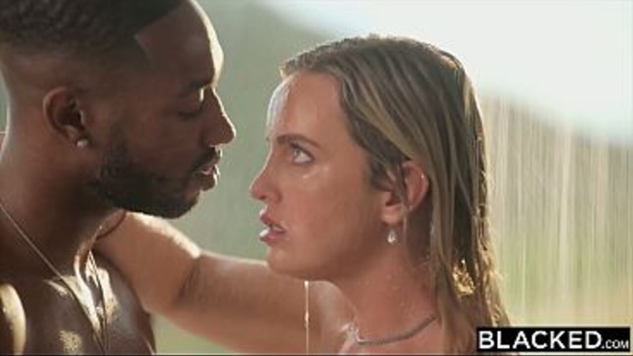 BLACKED Hot Blonde MILF Charlie Forde Can't Stop Cumming On His BBC