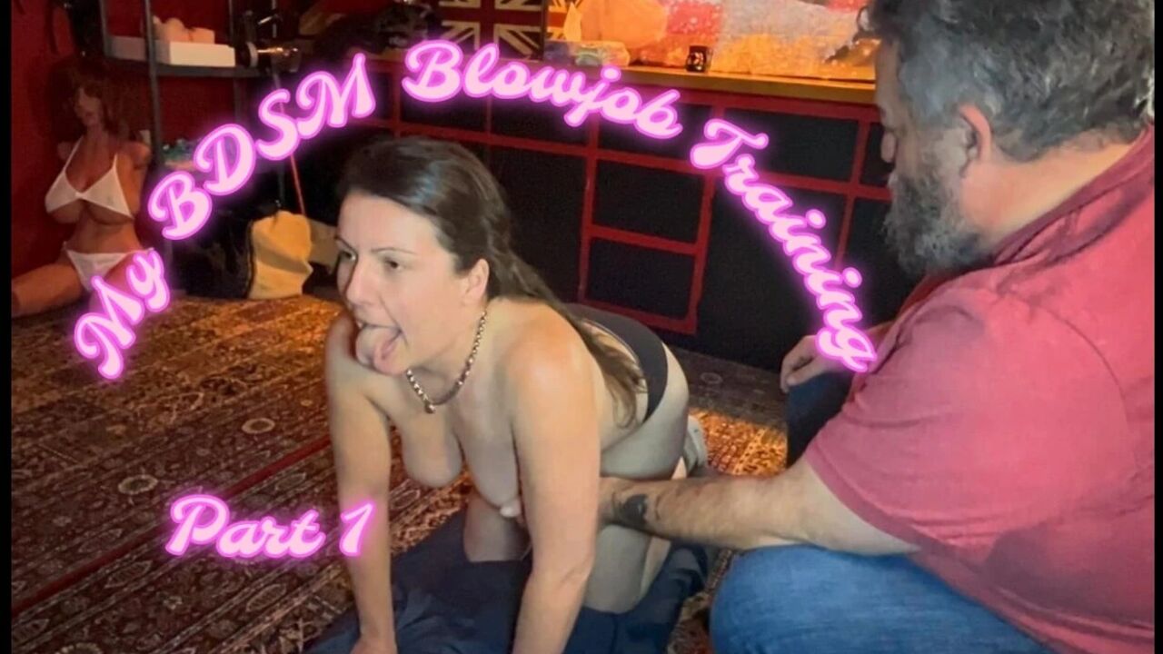 SLUT Blowjob Cock Worship BDSM Obedience Submissive Training Part 1