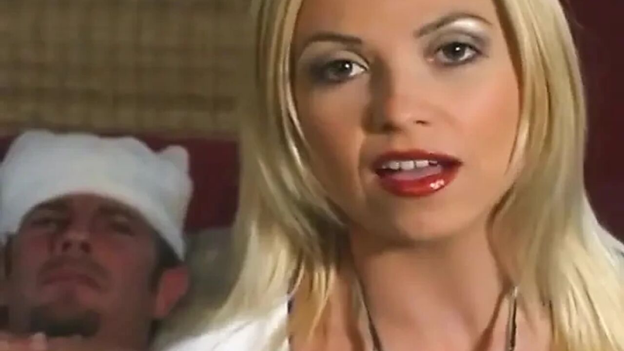 Naughty Nurse Rides Patient Then Fingers Dripping Pussy to Orgasm