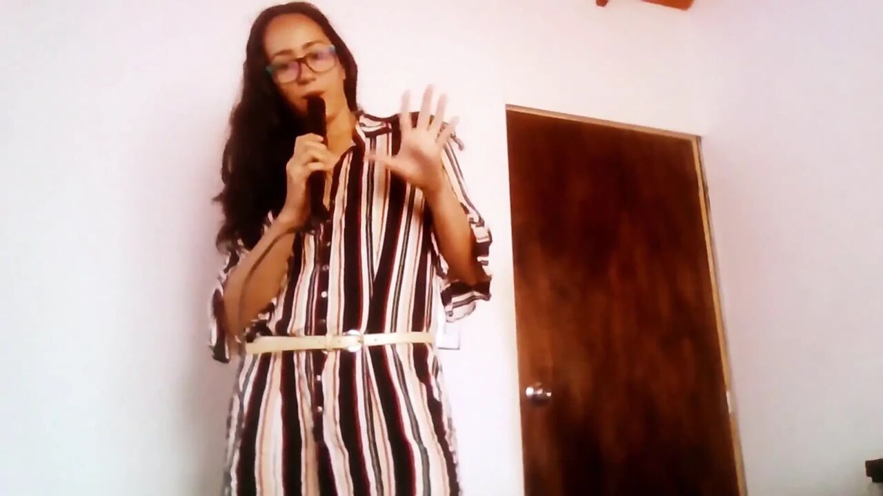 Horny Reporter Makes You a Report About Sex JOI