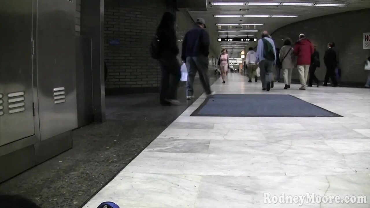 Cute barely legal gets picked up at the subway