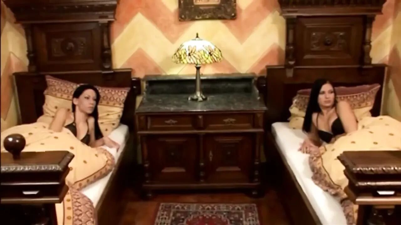 Two Amazing Sensual Lesbian MILFs Lick Each Other's Pussy in a 69