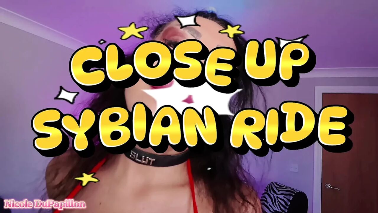 Close Up Sybian Ride