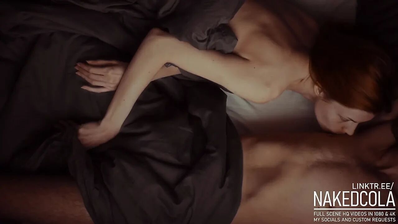 Romantic morning couple sex