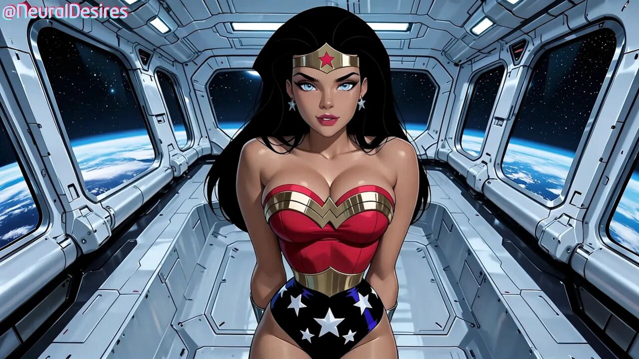 Wonder Woman’s Tabbo Pleasure Parody Ai Generated