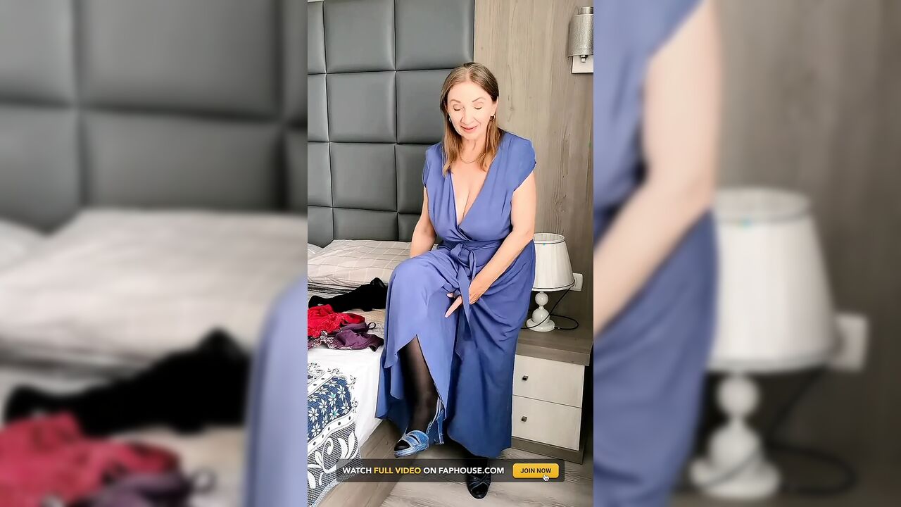 You Like My Lingerie? - Mature Temptation Turns Trouble Into Desire