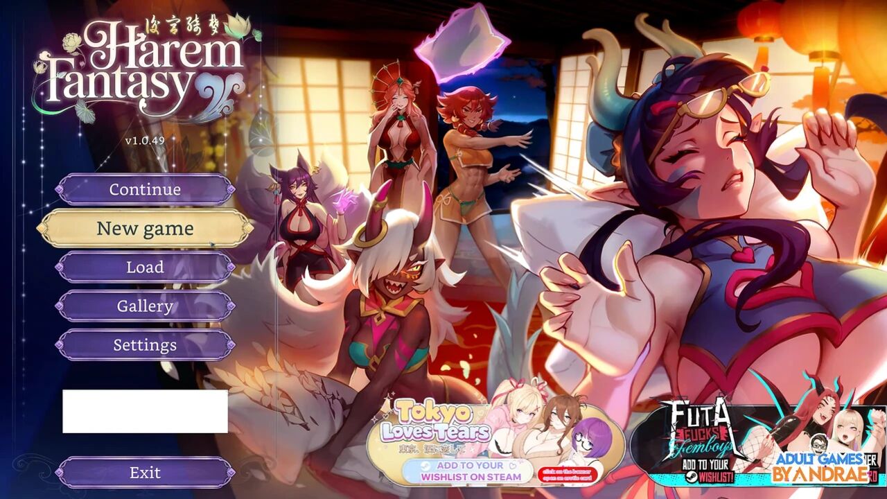 EP2: Harem Fantasy Gameplay – Beautiful Mistresses in the Imperial Harem