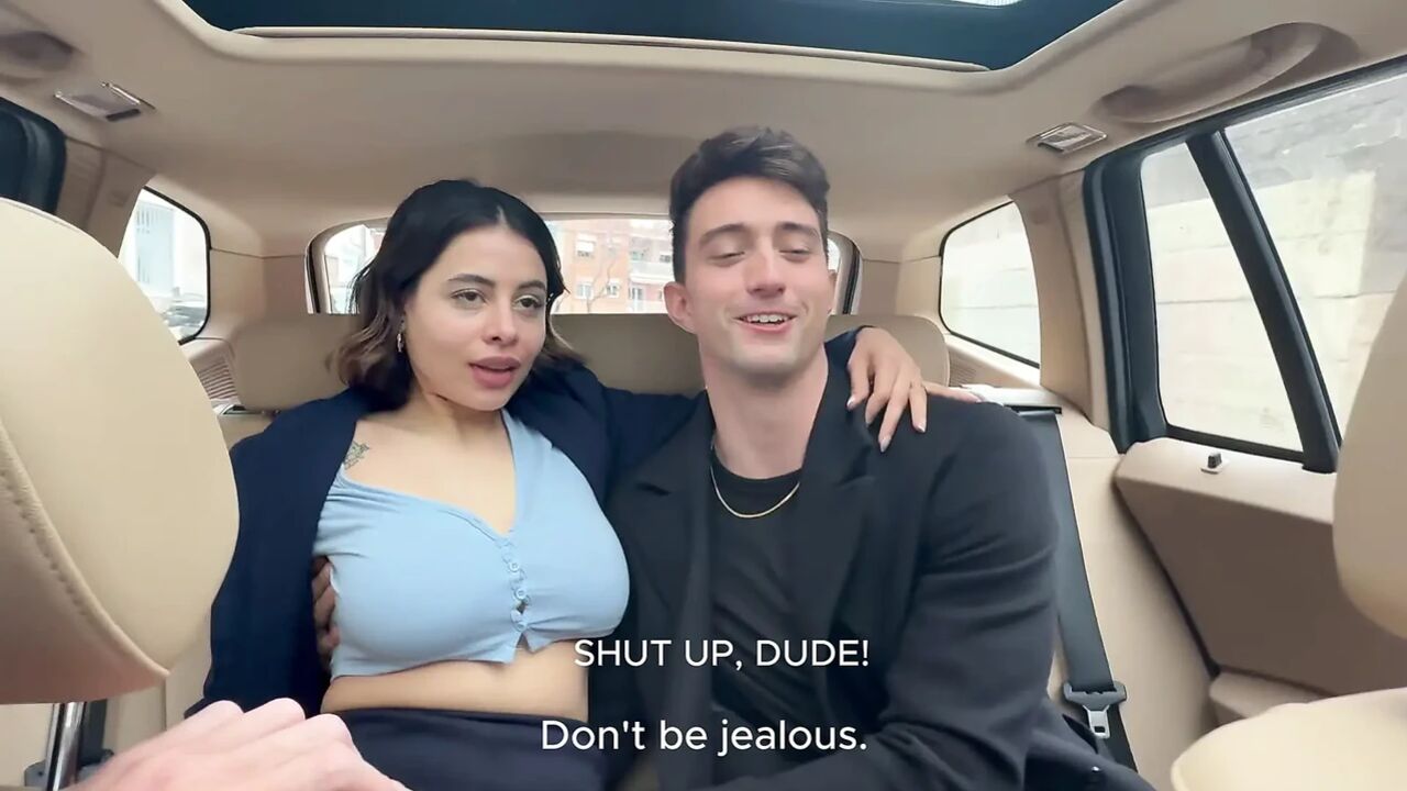 Uber Surprises Couple Having Sex and Ends Up in a Threesome