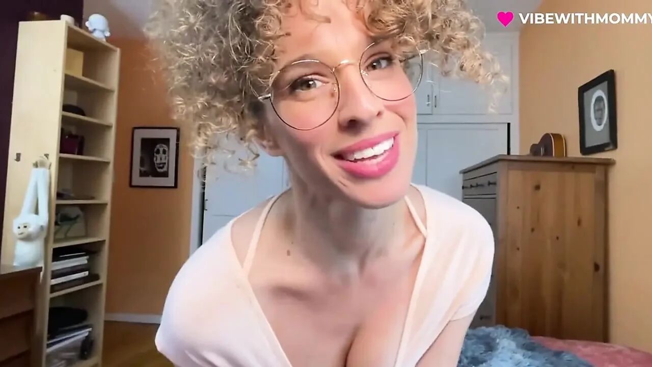 Jewish Stepmom Boob and Blowjob JOI! I Want to Help You Get to Sleep Sweetie... I Caught You Staring at Them... so I Let You Pla