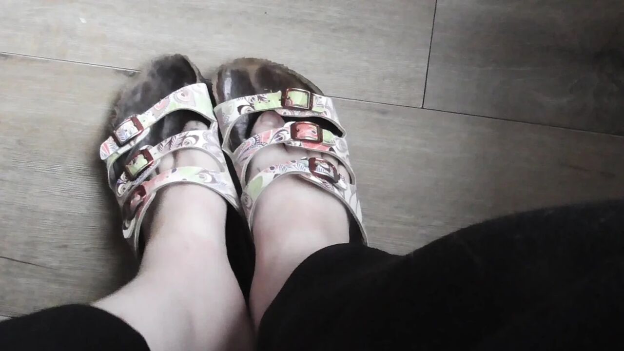 The slippers worked with my feet