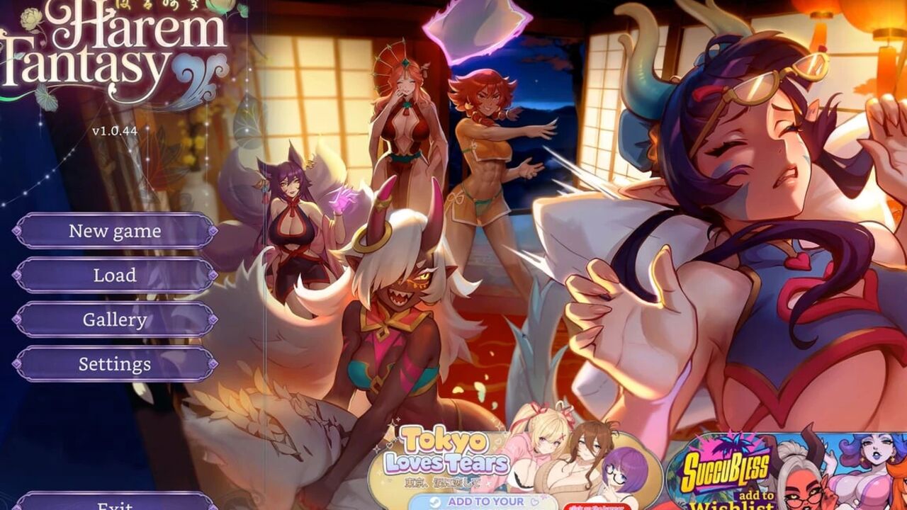 Ep1: Harem Fantasy (gameplay)