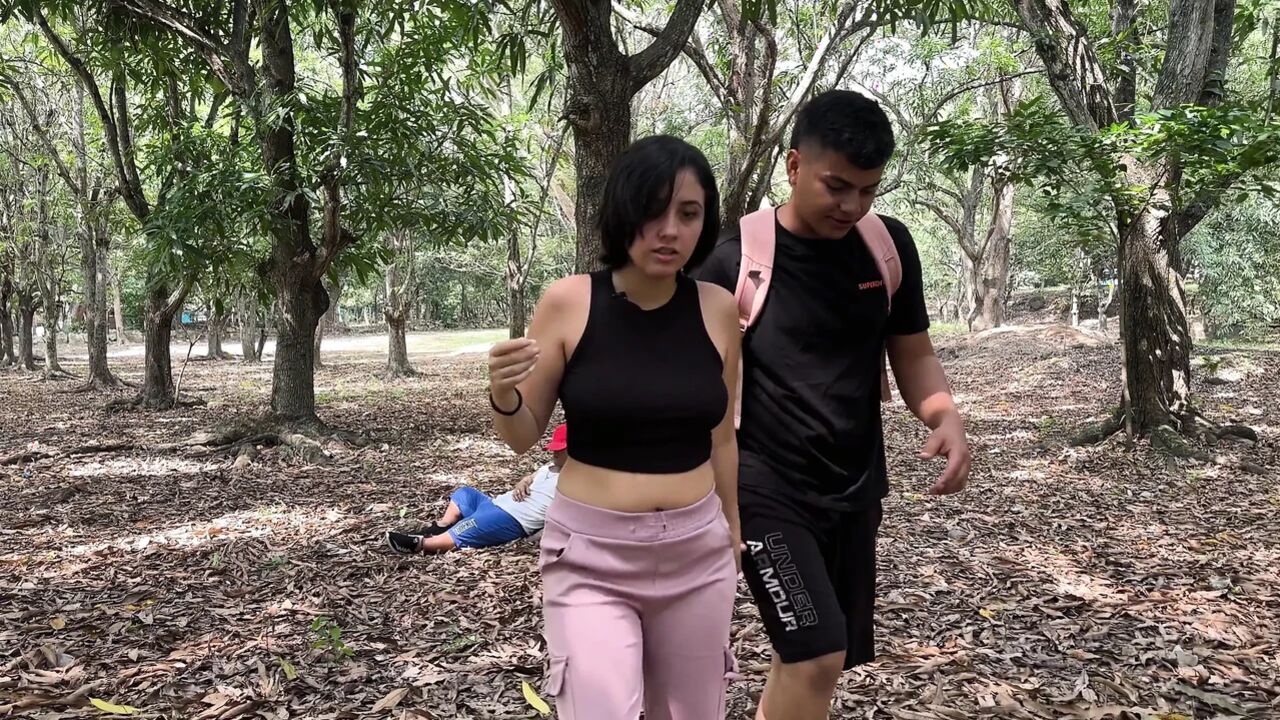 Moans in the Woods: I Saw a Couple Giving Each Other a Hard Outdoors and I Masturbated While Recording