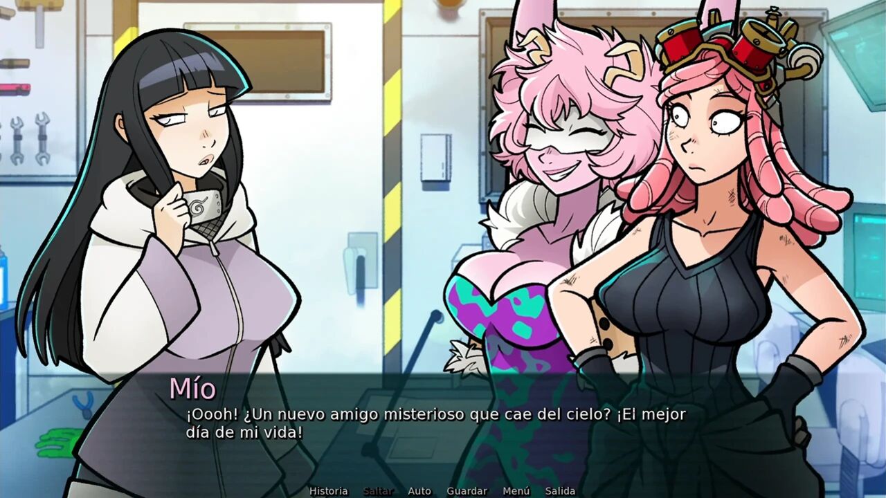 Mei's Project - The Voluptuous Ashido Mine from My Hero Academia Testing the Great Invention of the Beautiful Mei