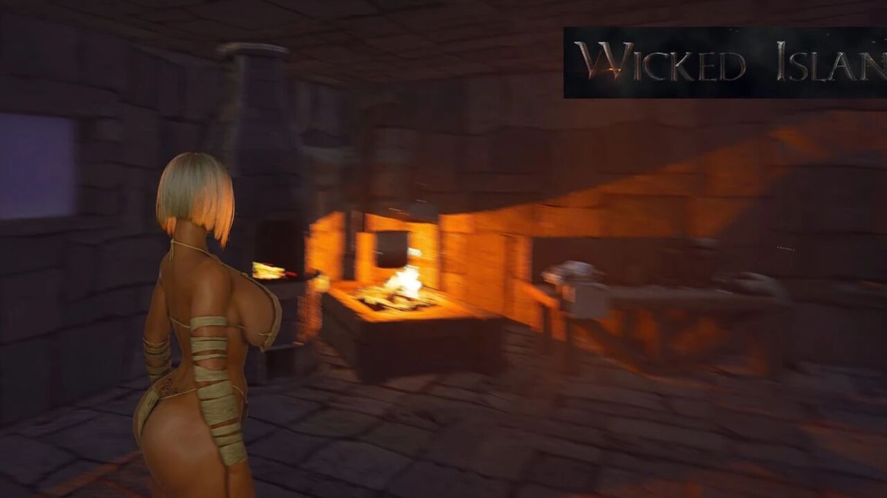 Ep8: Armor Bench and Firepit Cauldron - Wicked Island Stone House Upgrades