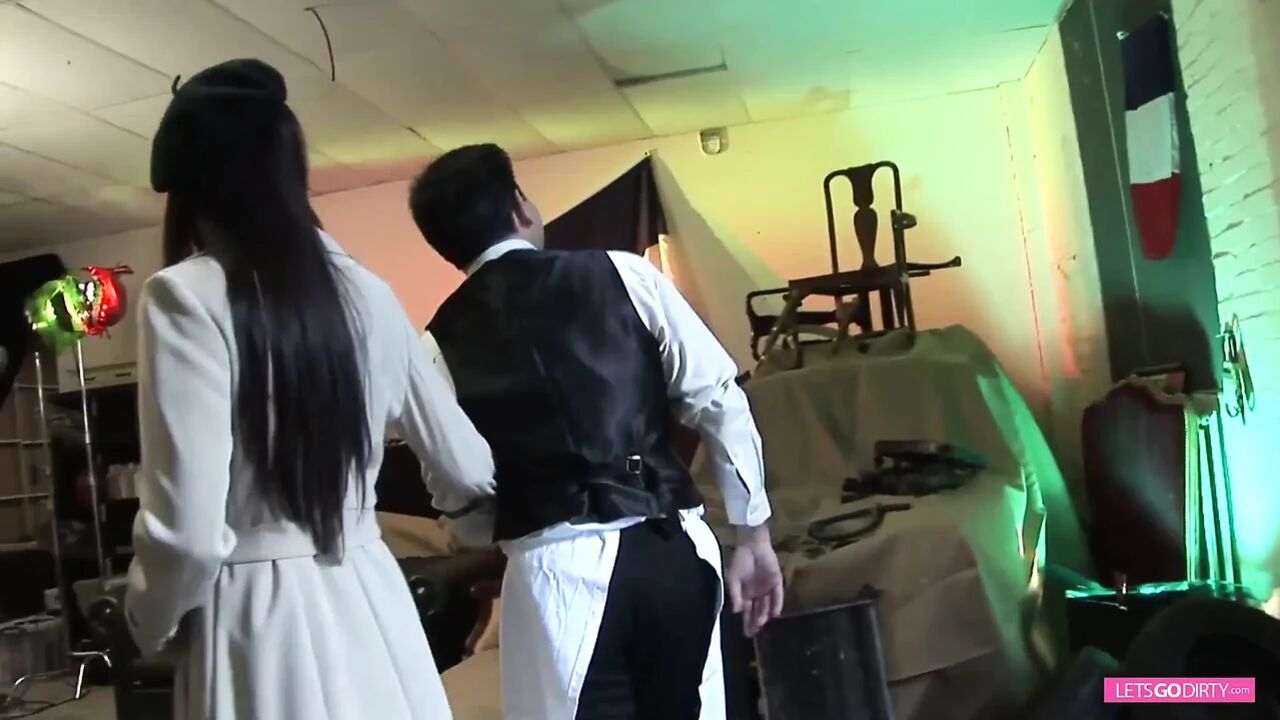 Two hot skanks drilled by two captains